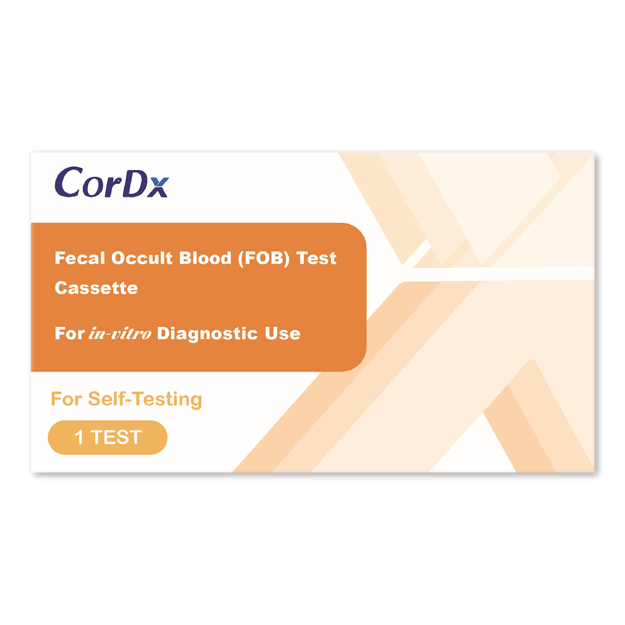 CorDx Fecal Occult Blood (FOB) ART Self-Test Kit