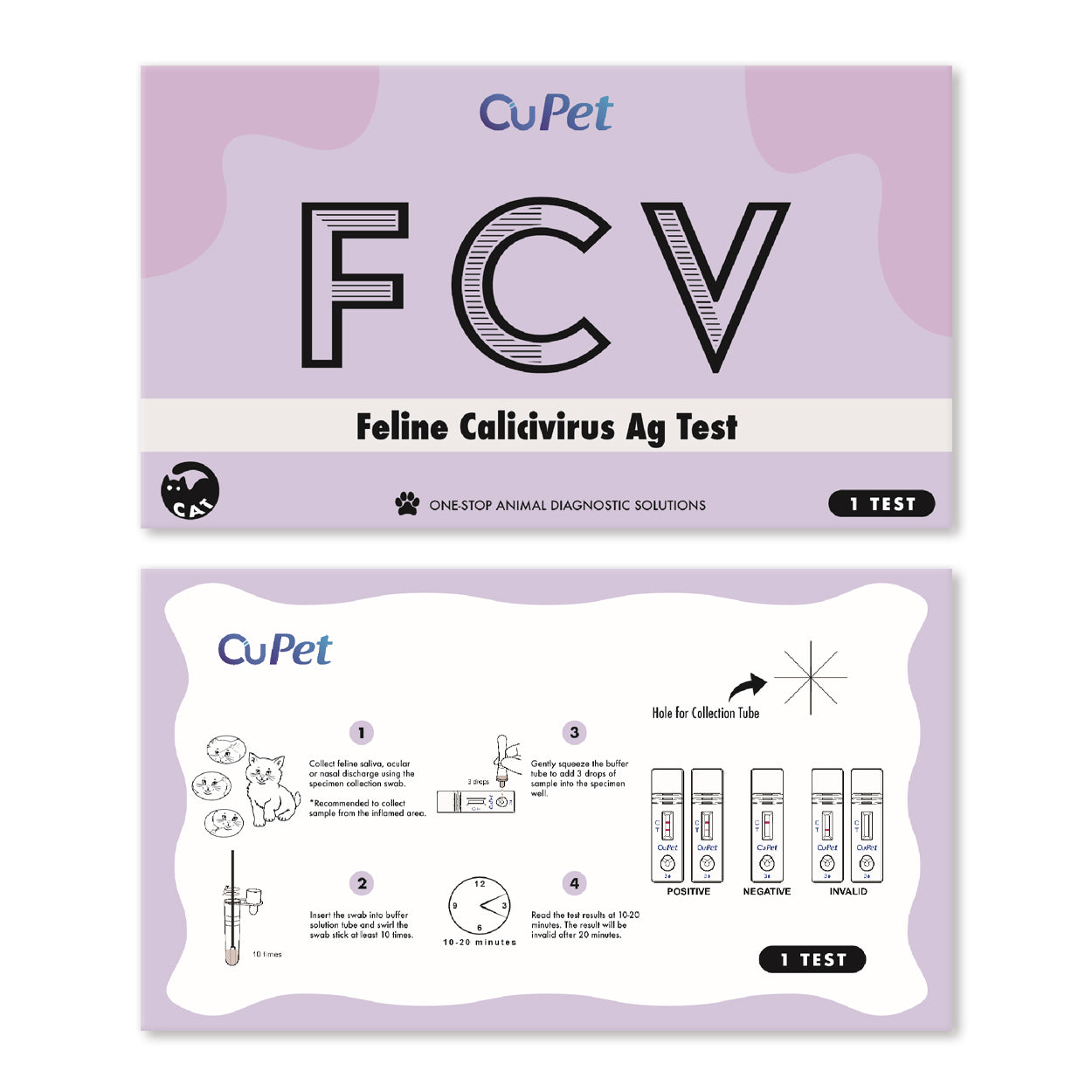 CuPet Feline Calicivirus Ag Test (FCV)
