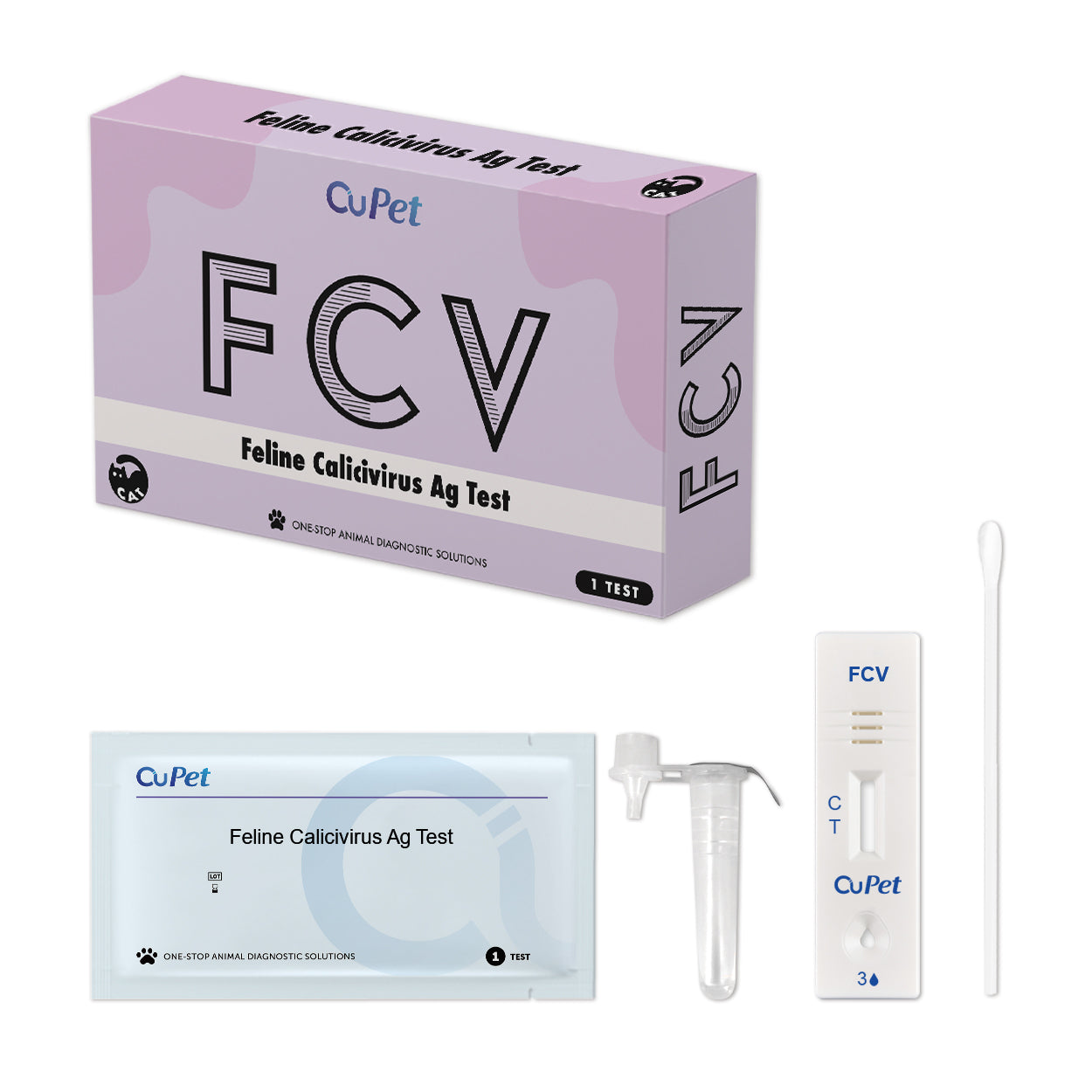 CuPet Feline Calicivirus Ag Test (FCV)