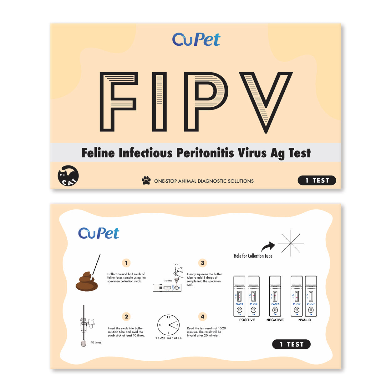 CuPet Feline Infectious Peritonitis (FIPV) Ag Test