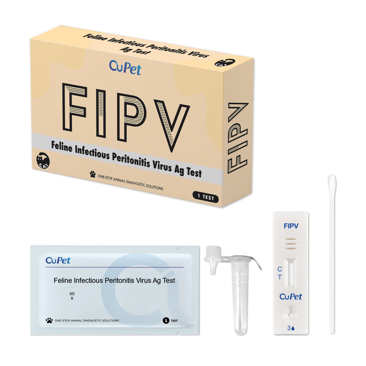 CuPet Feline Infectious Peritonitis (FIPV) Ag Test