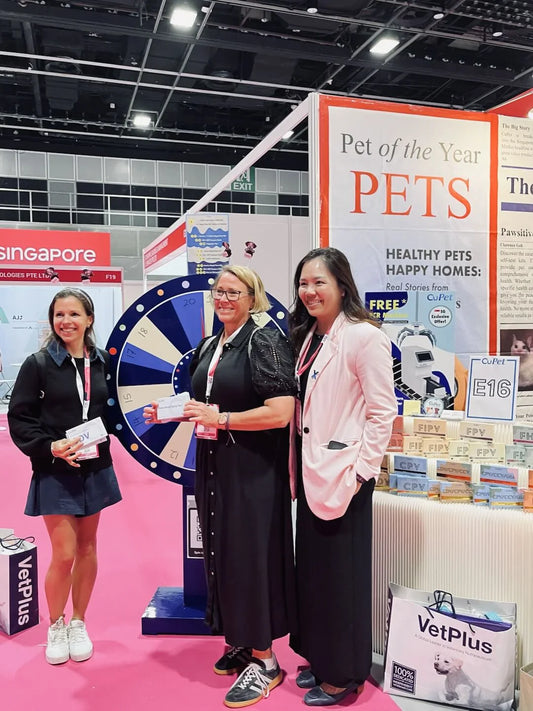 CuPet Wows Singapore Vet Show 2024 Crowd