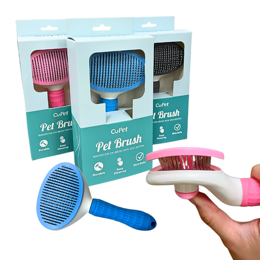 CuPet Easy-Clean Pet Brush