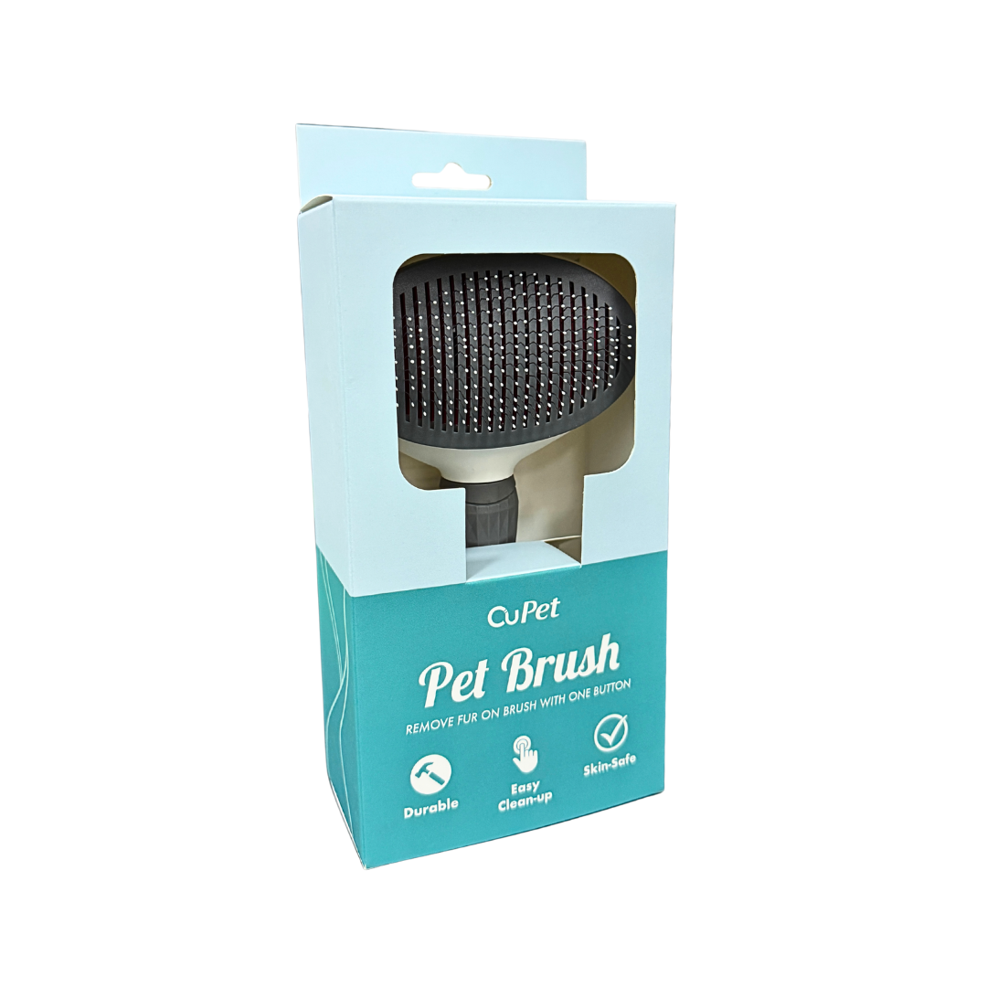 CuPet Easy-Clean Pet Brush