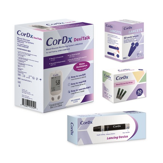 CorDx DexiTalk Blood Glucose Monitoring System