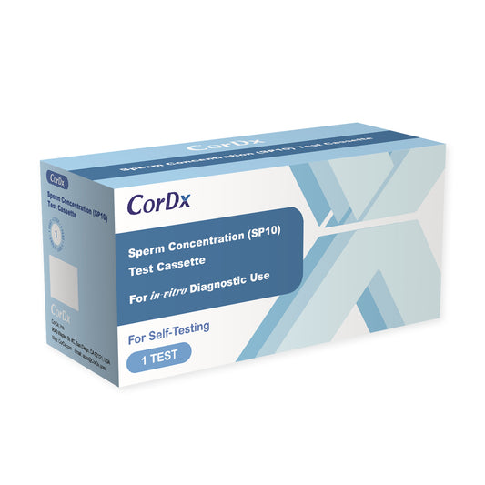 CorDx Sperm Concentration (SP10) Test Cassette