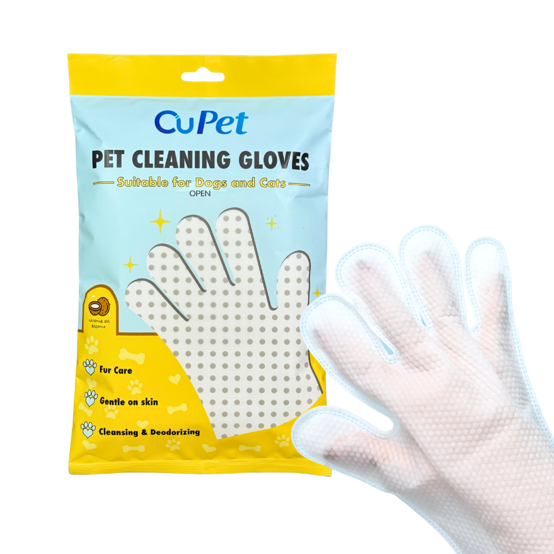 CuPet Pet Cleaning Glove Wipes