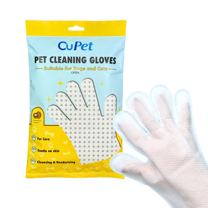 CuPet Pet Cleaning Glove Wipes